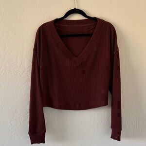 Alo Muse Ribbed Crop Top